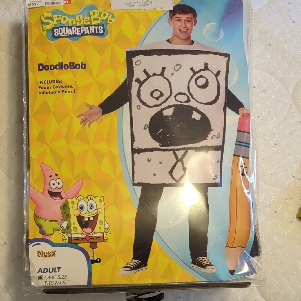 Adult Size Doodle Bob Halloween costume